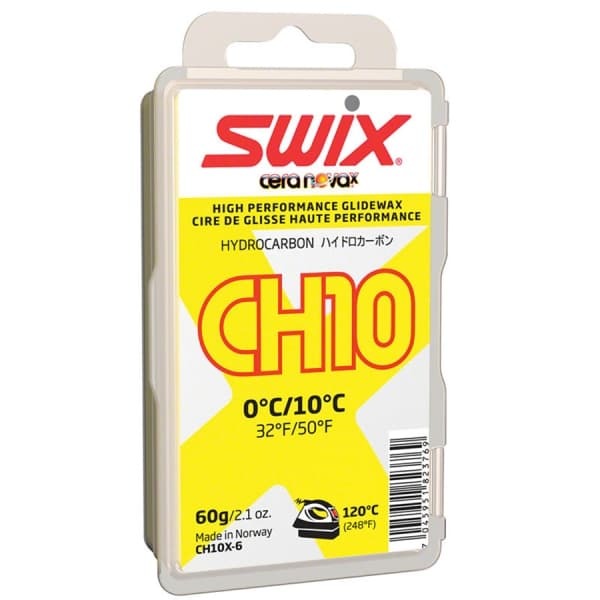 Мазь Swix CH10X Yellow  0C / +10C 60 гр.