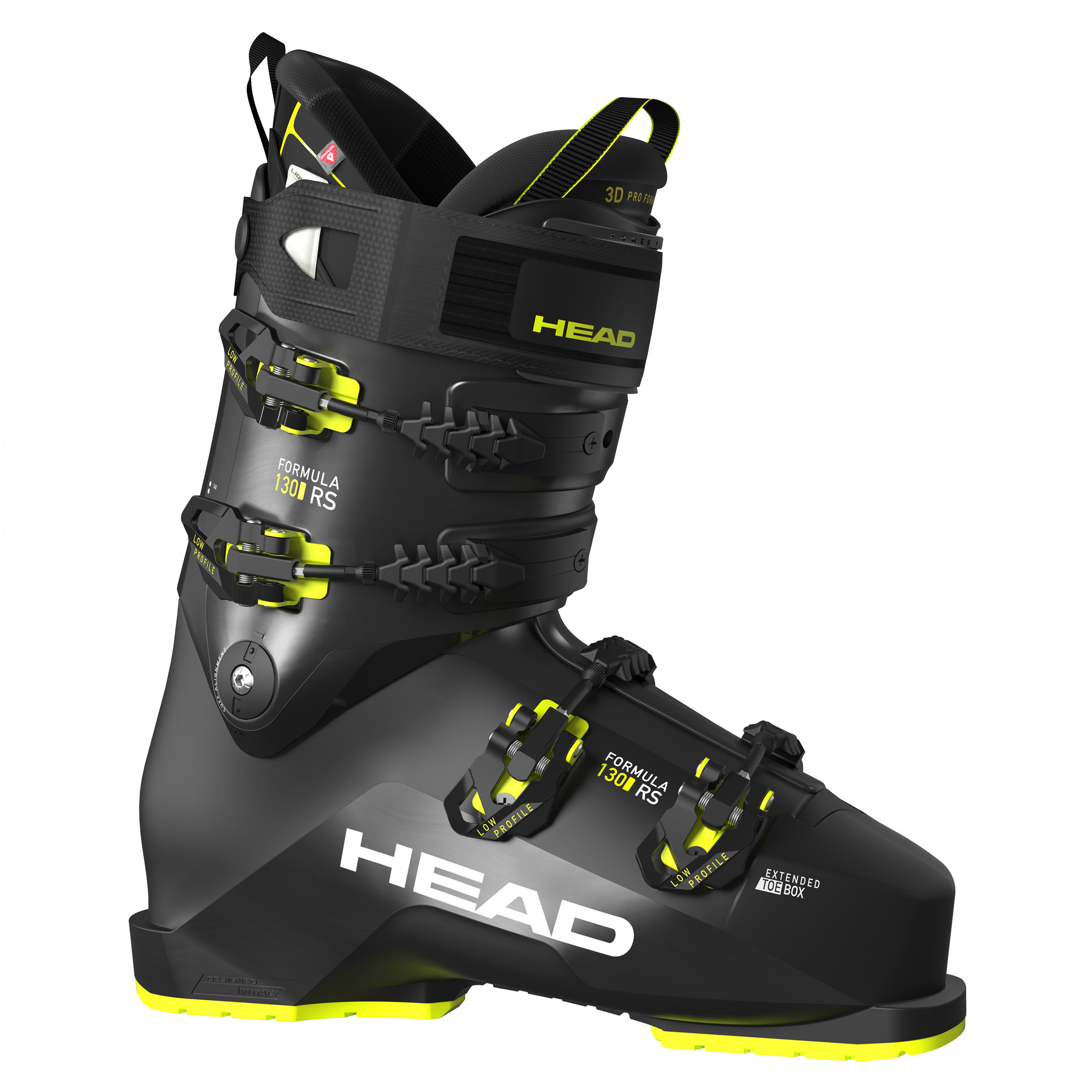 Горнолыжные ботинки HEAD FORMULA RS 130 black/yellow