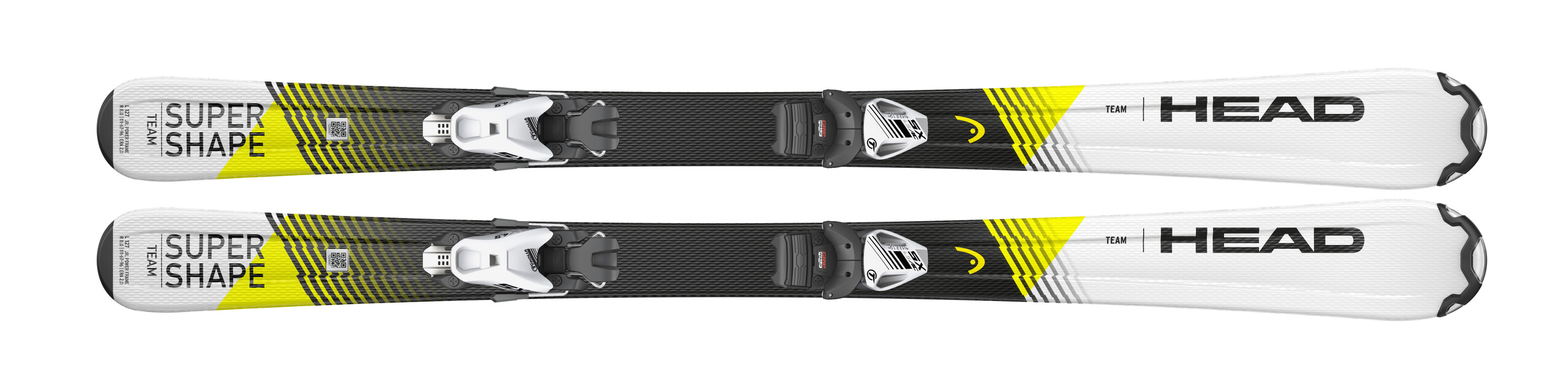 Горные лыжи HEAD SupershapeTeam + креп. SX 4.5 GW