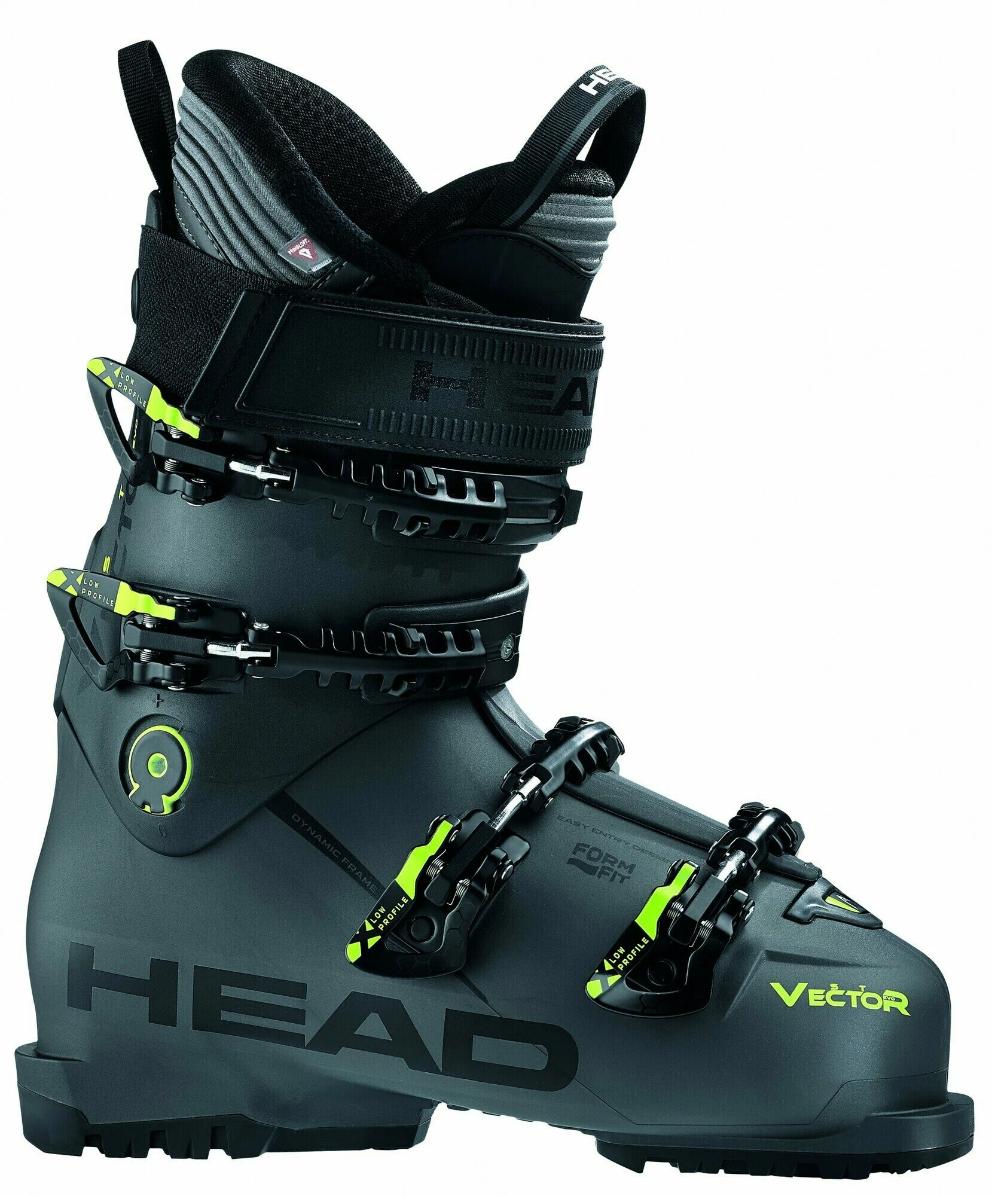 Ботинки горнолыжные HEAD VECTOR EVO ST anthracite/yellow