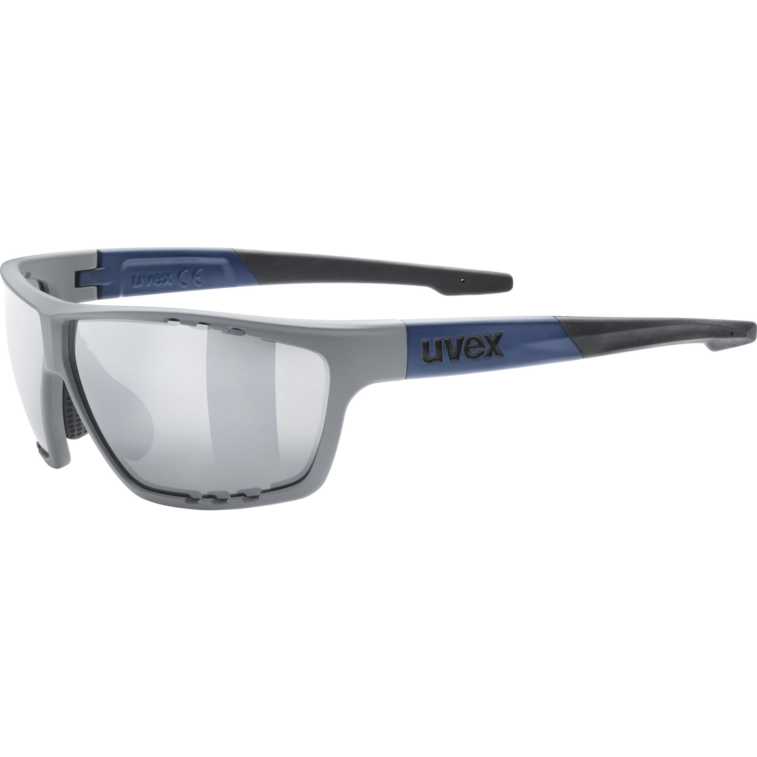 Очки солнцезащит Uvex Sportstyle 706 серый/синий