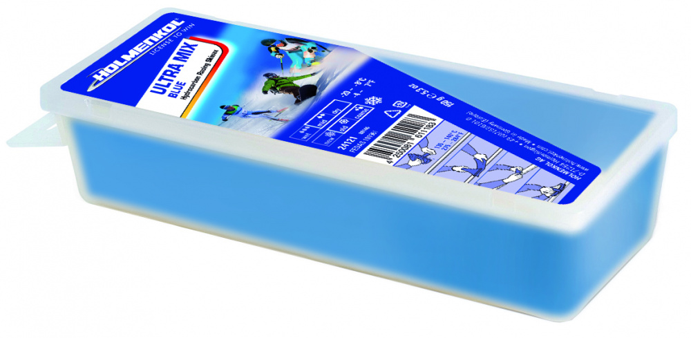 Базовый парафин Holmenkol Ultramix Blue холодный 150g