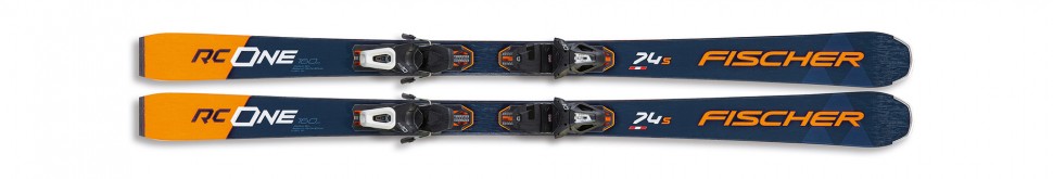 Горные лыжи Fischer RC ONE 74S TPR +креп. RS10 PR